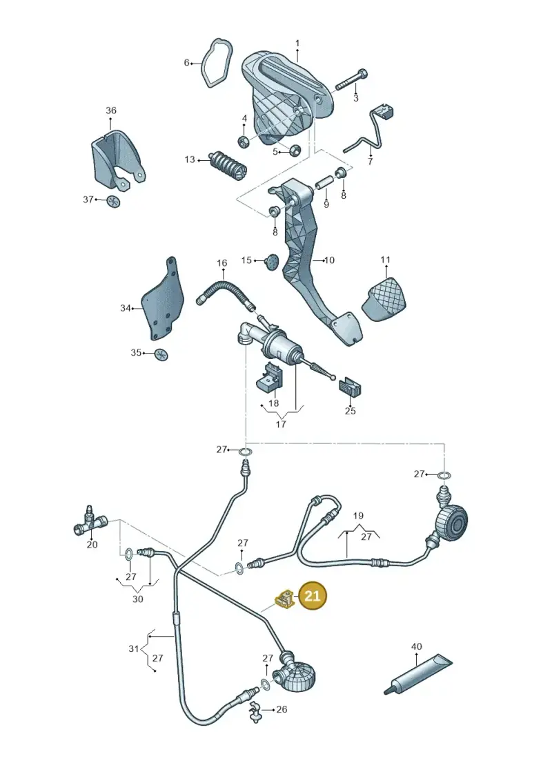 5N0721491A — SEAT Alhambra Stylance (2015-2022) diagram 863721250, position 21