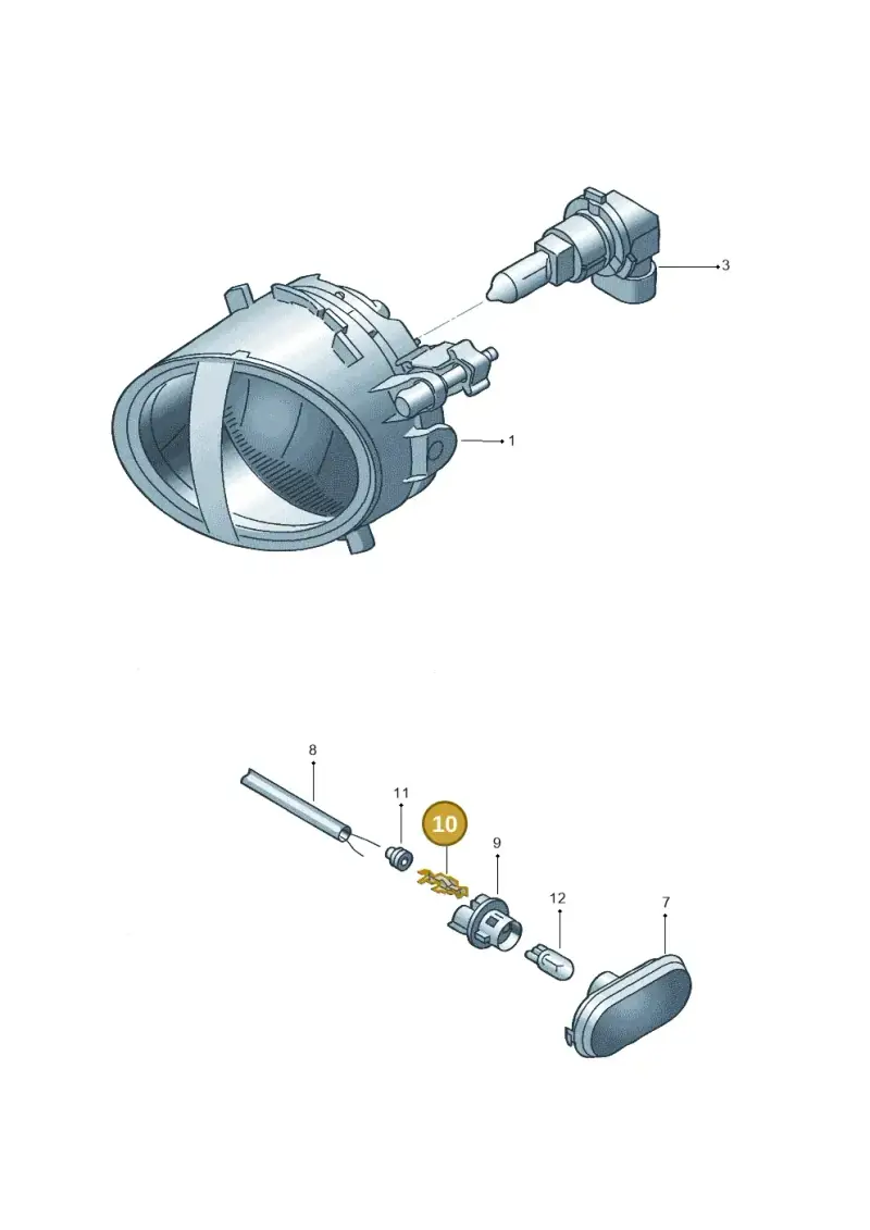 5P0972564 — SEAT Altea XL (2013-) diagram 704941910, position 10
