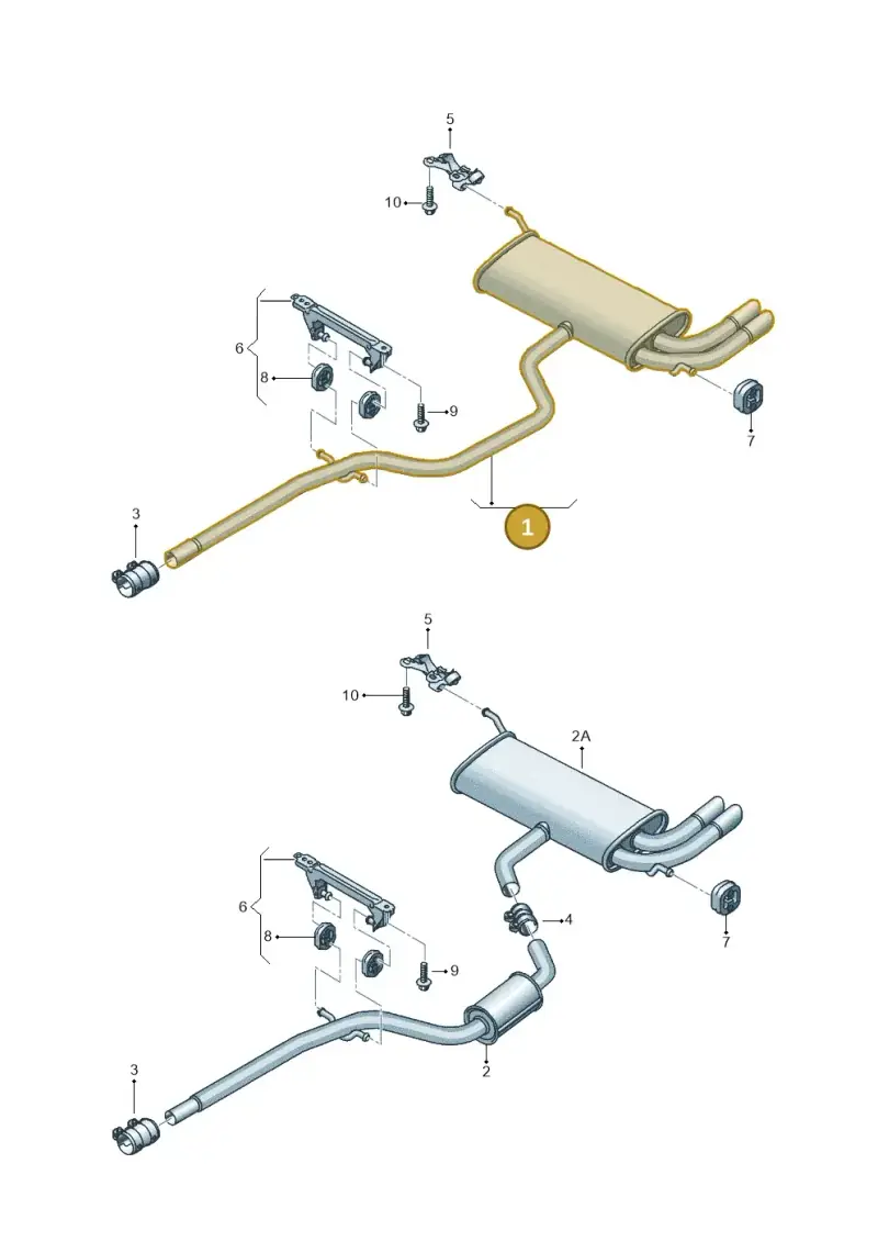 5P5253181BJ — SEAT Altea XL (2013-) diagram 418253900, position 1