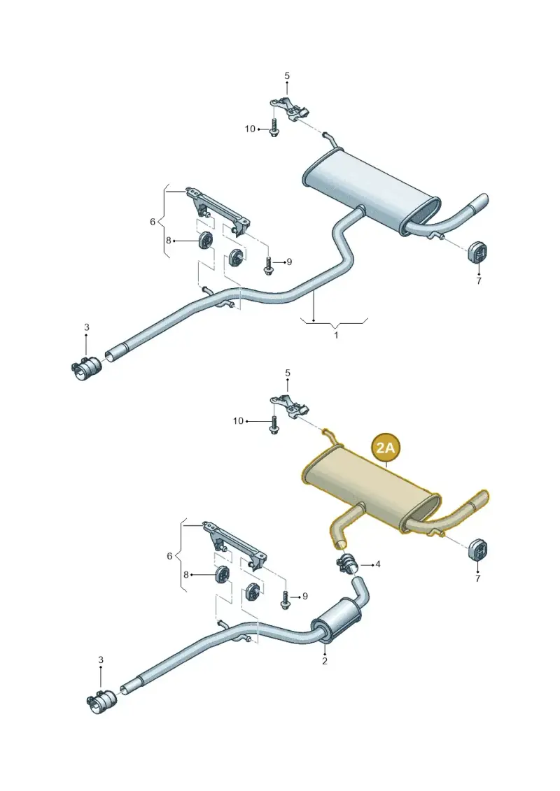 5P5253609M — SEAT Altea XL (2013-) diagram 418253850, position 2A