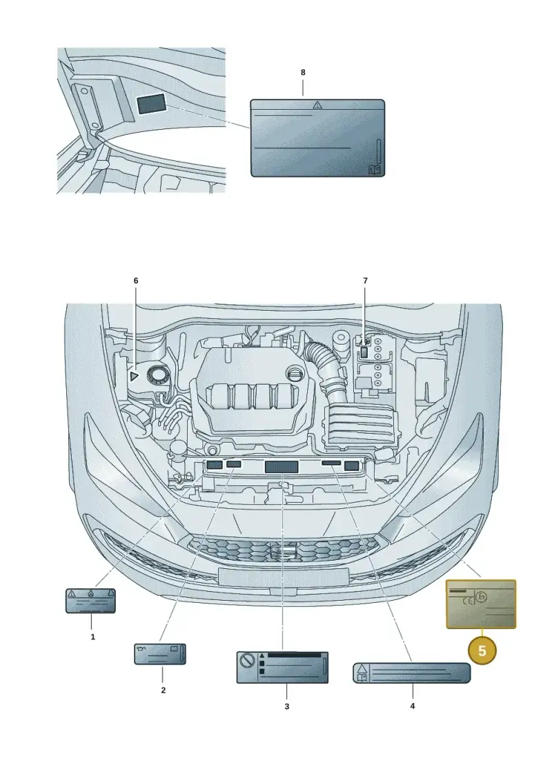 5Q0010014D — SEAT Leon style (2019-) diagram 5fn010010, position 5