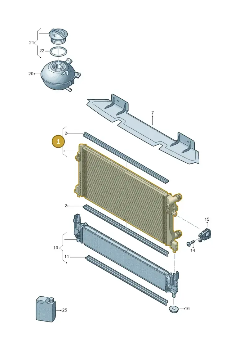 5Q0121251EC — SEAT Ateca Style (2016-) diagram 893121840, position 1