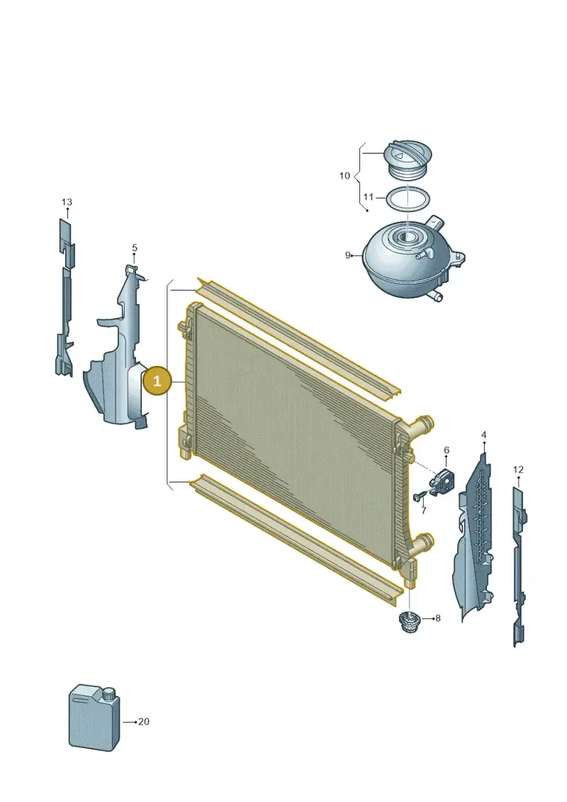 5Q0121251HC — SEAT Leon ST Stylance (2012-2016) diagram 781121750, position 1
