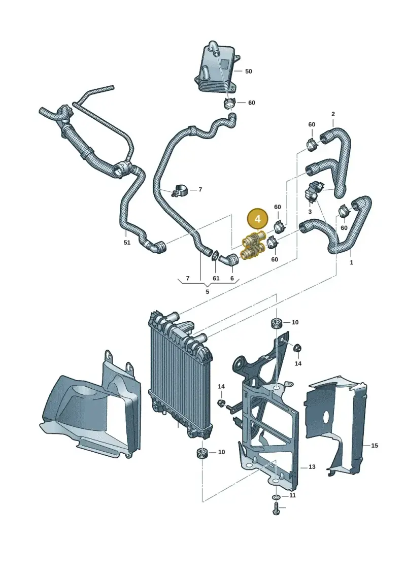 5Q0122291CJ — SEAT Tarraco FR (2018-2024) diagram 850121088, position 4