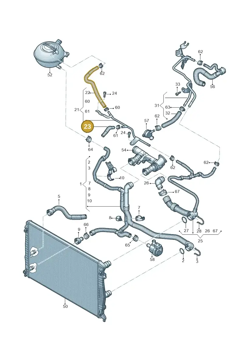 5Q0122449C — SEAT Arona FR (2017-) diagram 837121100, position 23