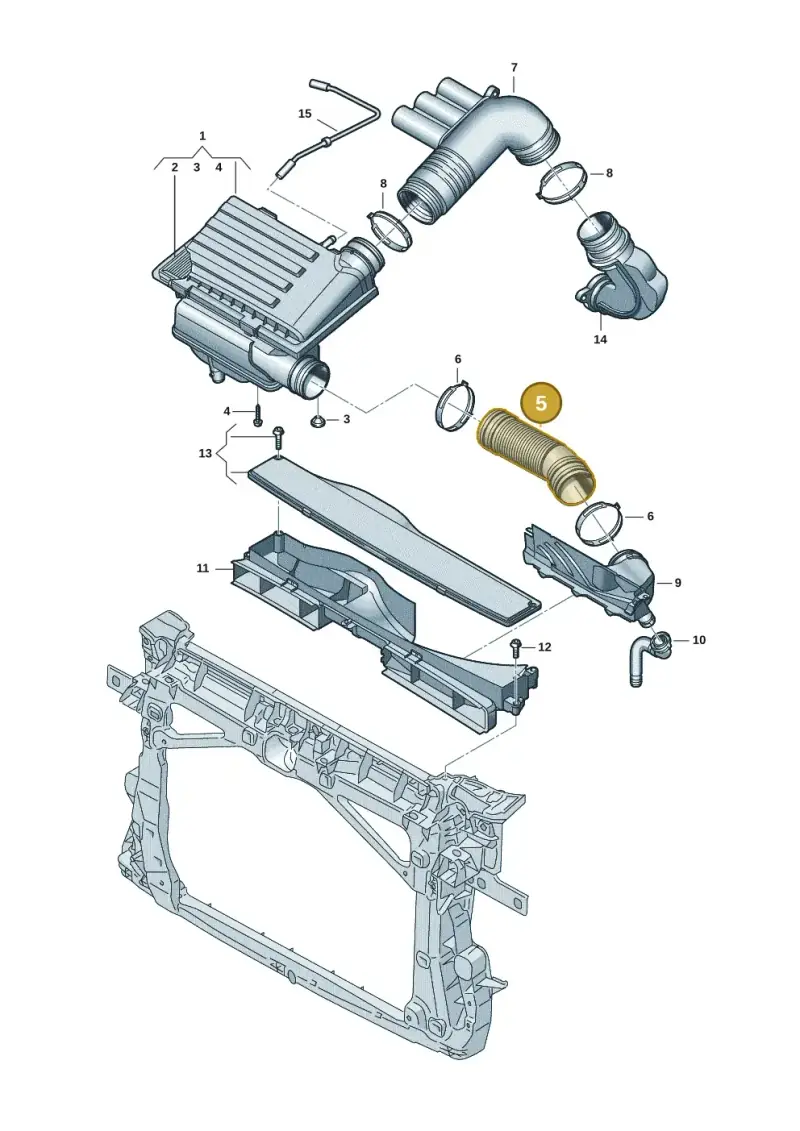 5Q0129618E — SEAT Formentor TSI CUPRA (2020-) diagram 7t0129040, position 5