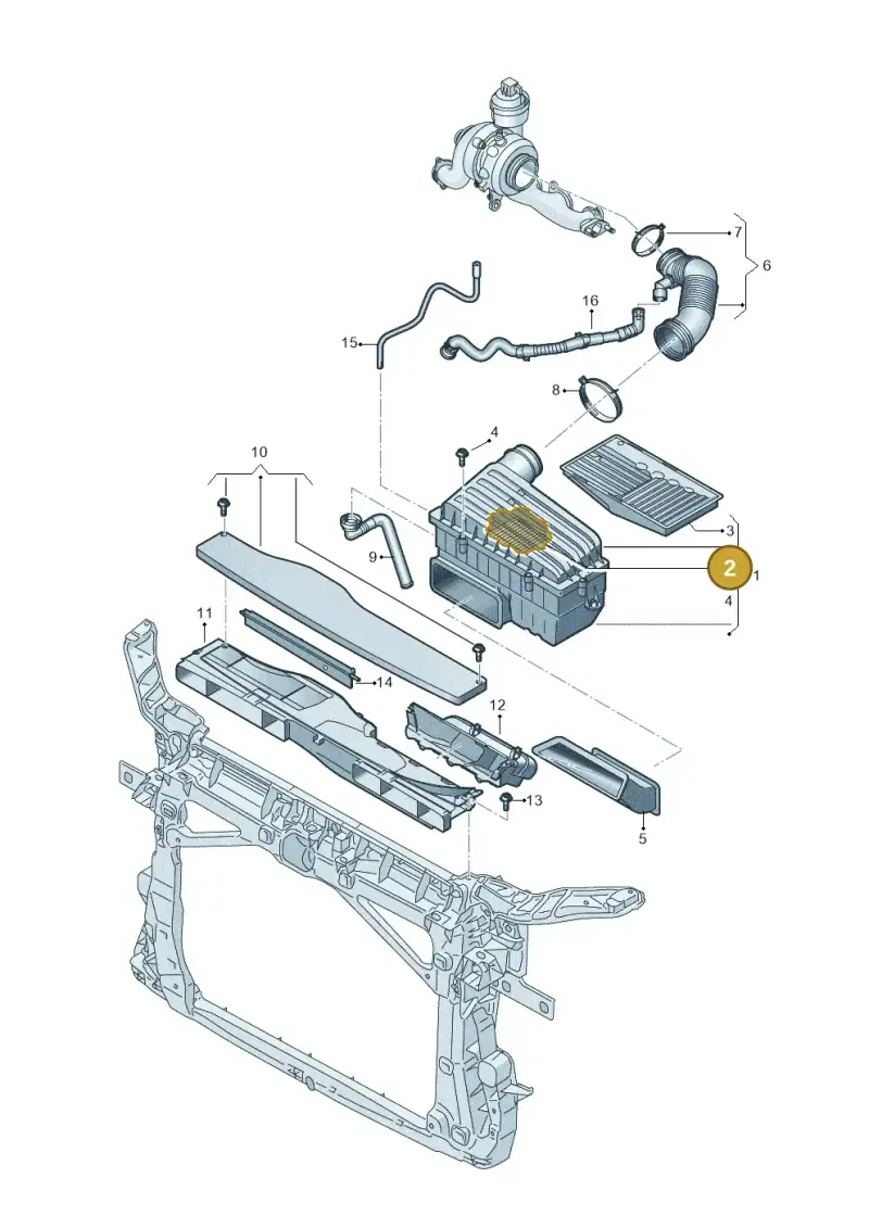 5Q0129620D — SEAT Leon style (2019-) diagram 813129090, position 2