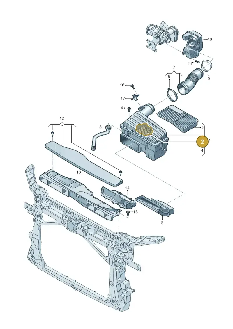 5Q0129620E — SEAT Formentor TSI CUPRA (2020-) diagram 827129500, position 2