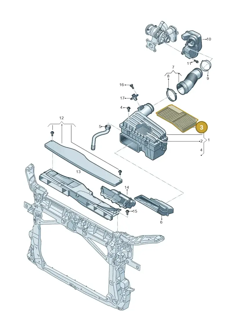 5Q0129668E — SEAT Formentor TSI CUPRA (2020-) diagram 827129500, position 3
