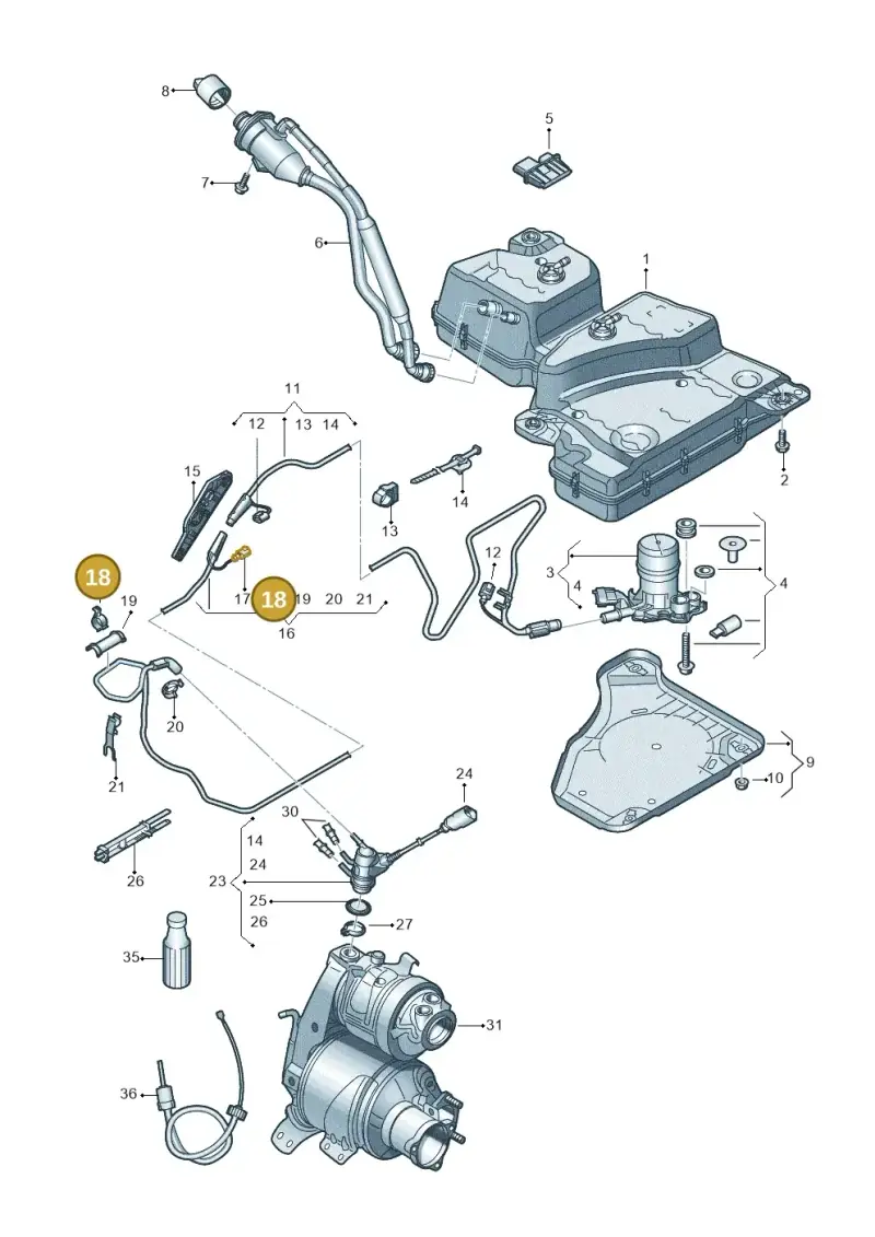 5Q0131645 — SEAT Tarraco FR (2018-2024) diagram 884253560, position 18