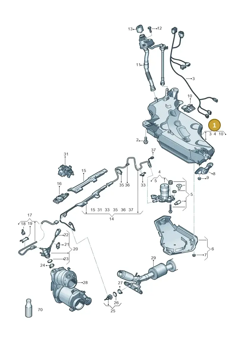 5Q0131877R — SEAT Ateca Style (2016-) diagram 834201120, position 1