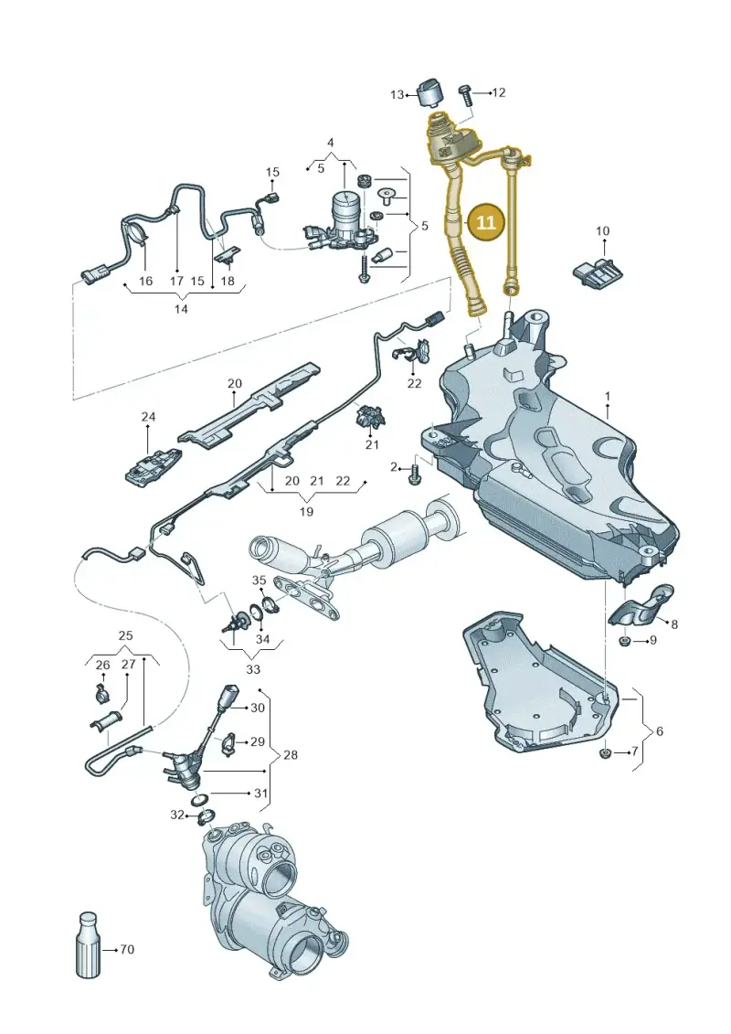 5Q0131965R — SEAT Leon style (2019-) diagram 5h0253102, position 11