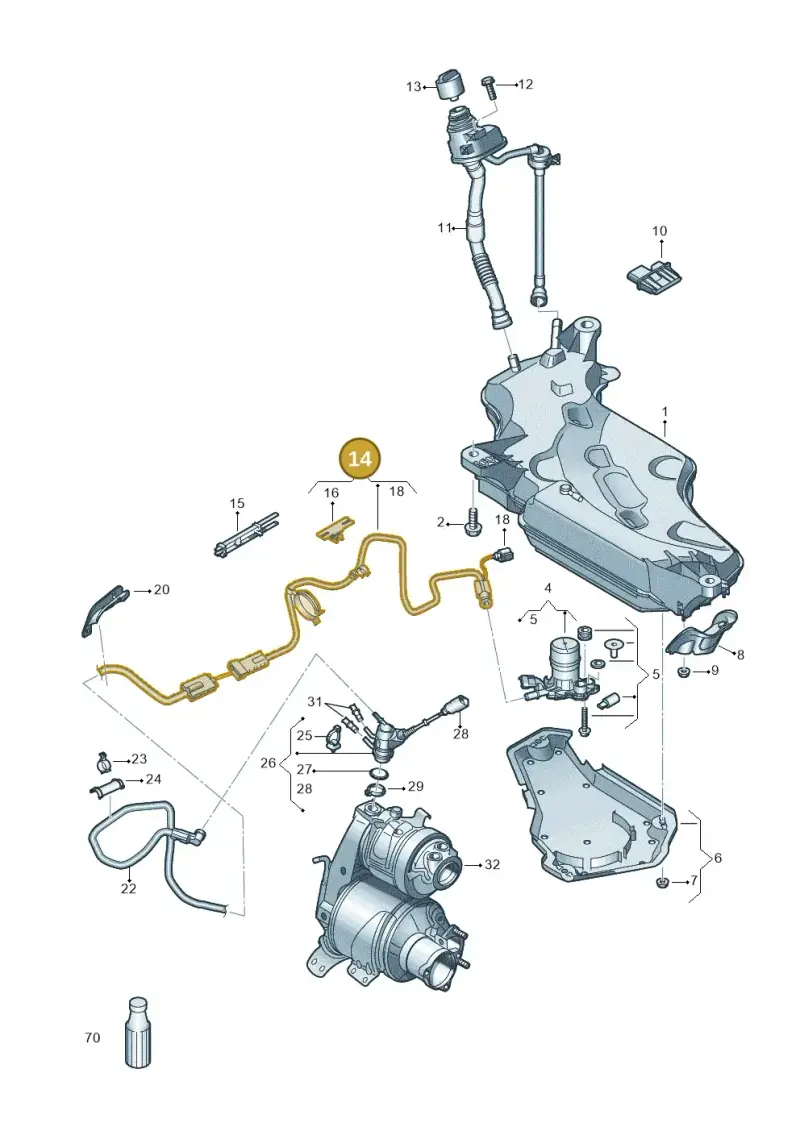 5Q0131983C — SEAT Ateca Style (2016-) diagram 780253100, position 14