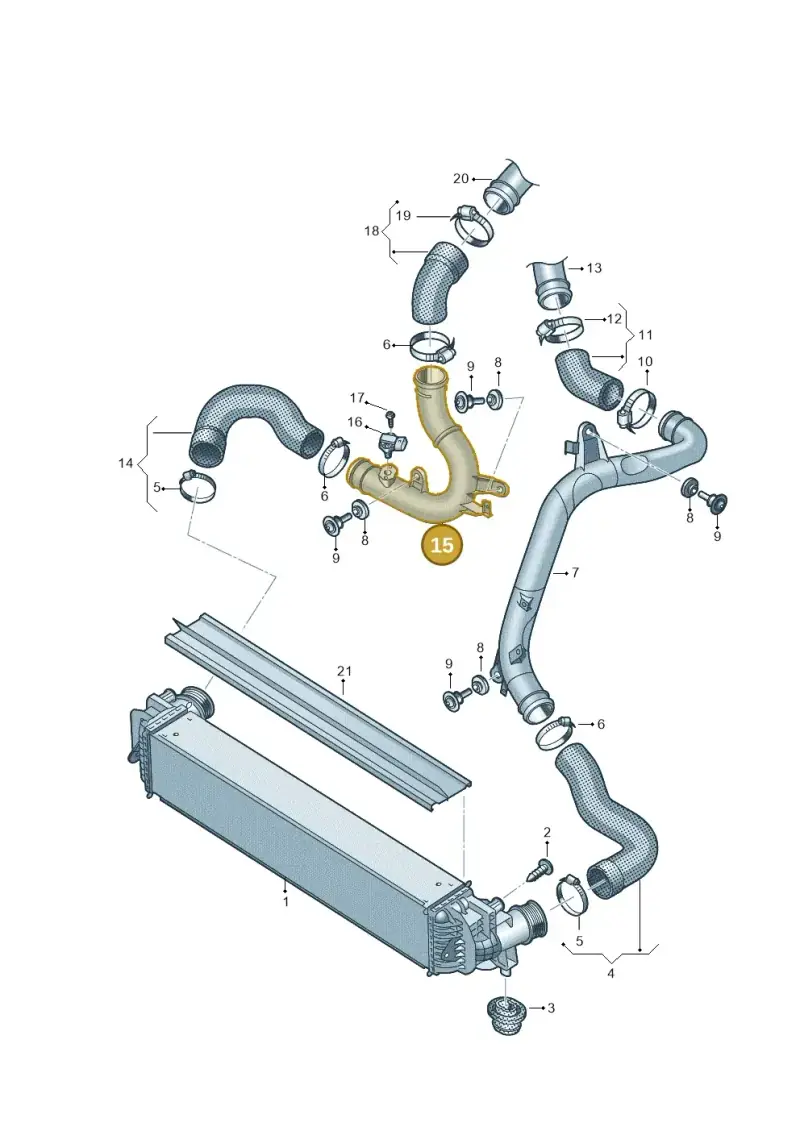 5Q0145770B — SEAT Alhambra Stylance (2015-2022) diagram 863145780, position 15