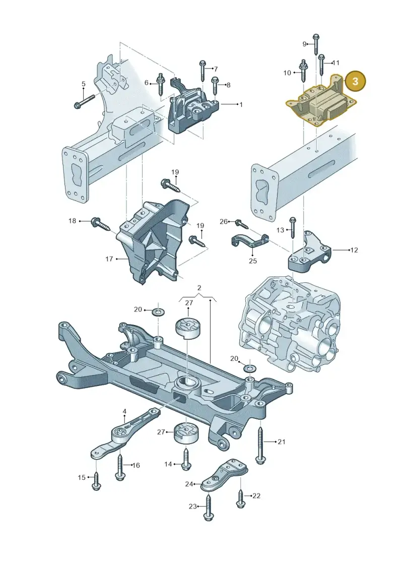 5Q0199555S — SEAT Leon ST Stylance (2016-2020) diagram 745199050, position 3