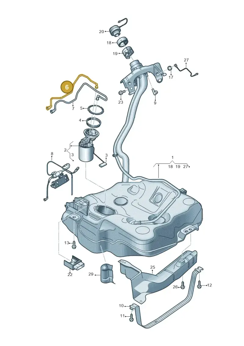 5Q0201293R — SEAT Formentor TSI CUPRA (2020-) diagram 596201050, position 6