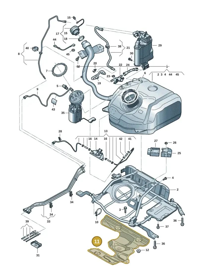 5Q0201307T — SEAT Formentor TSI CUPRA (2020-) diagram 5h0201050, position 11