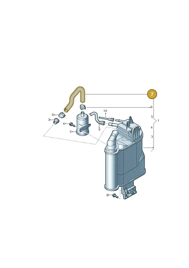 5Q0201311A — SEAT Formentor TSI CUPRA (2020-) diagram 746201900, position 7