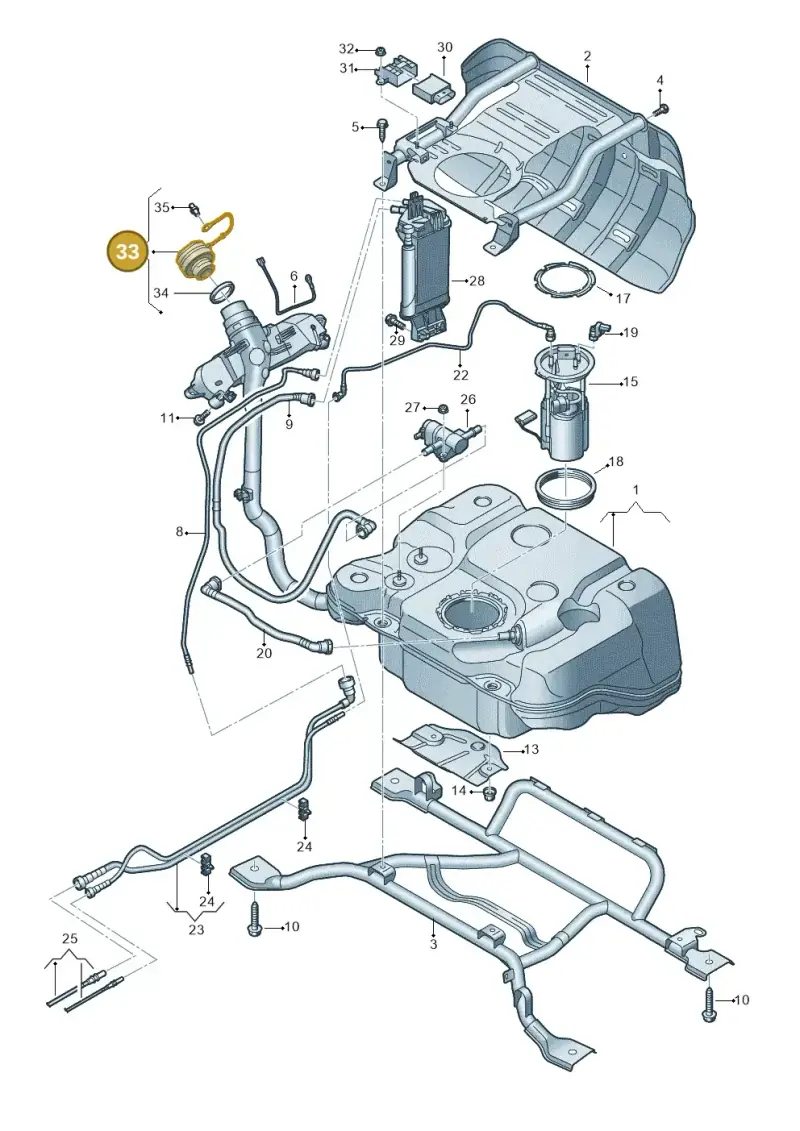 5Q0201550AS — SEAT Tarraco FR (2018-2024) diagram 884201050, position 33