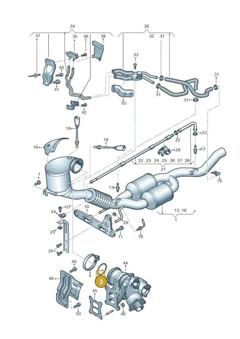 5Q0253115C — SEAT Formentor TSI CUPRA (2020-) diagram 596253350, position 3