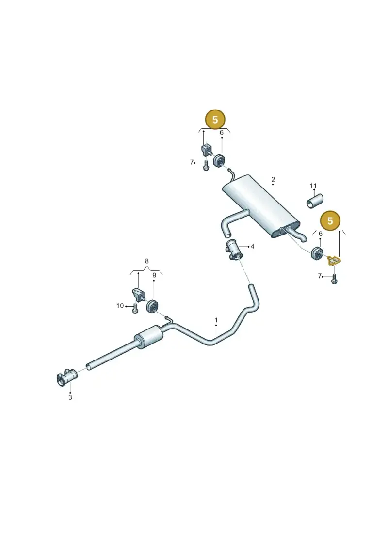 5Q0253144D — SEAT Leon style (2019-) diagram 780253800, position 5