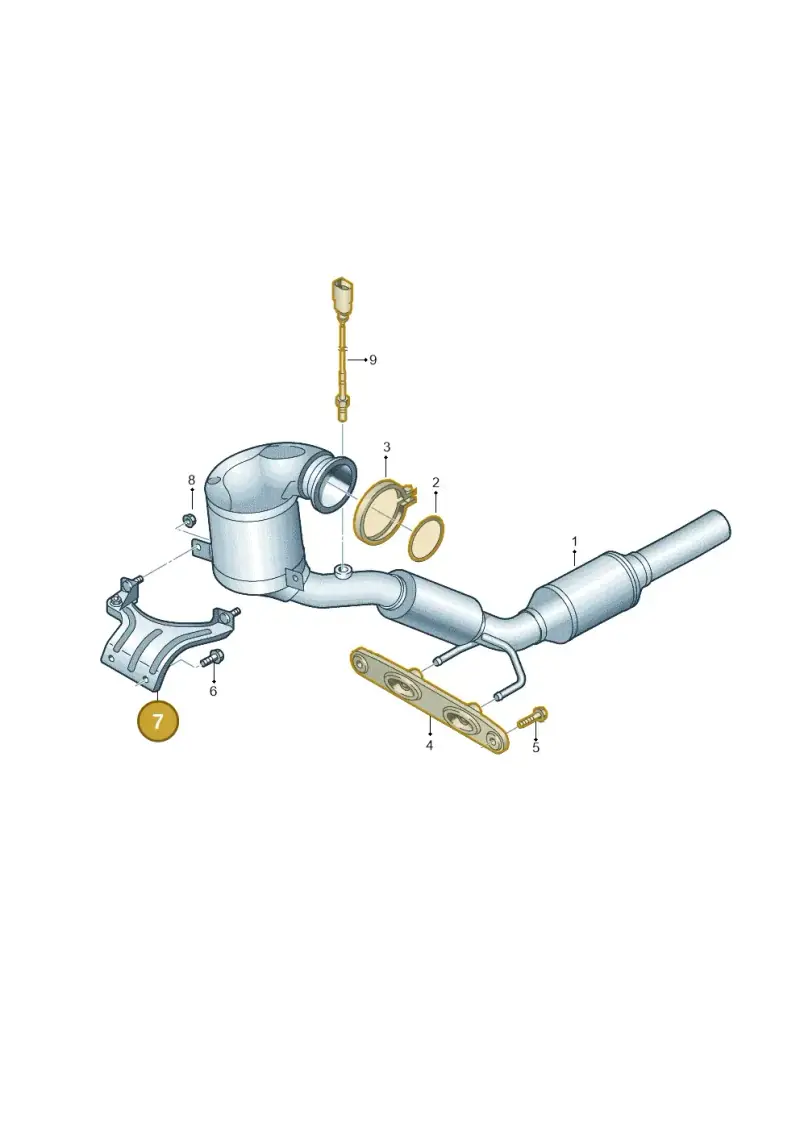 5Q0253249 — SEAT Formentor TSI CUPRA (2020-) diagram 781253330, position 7