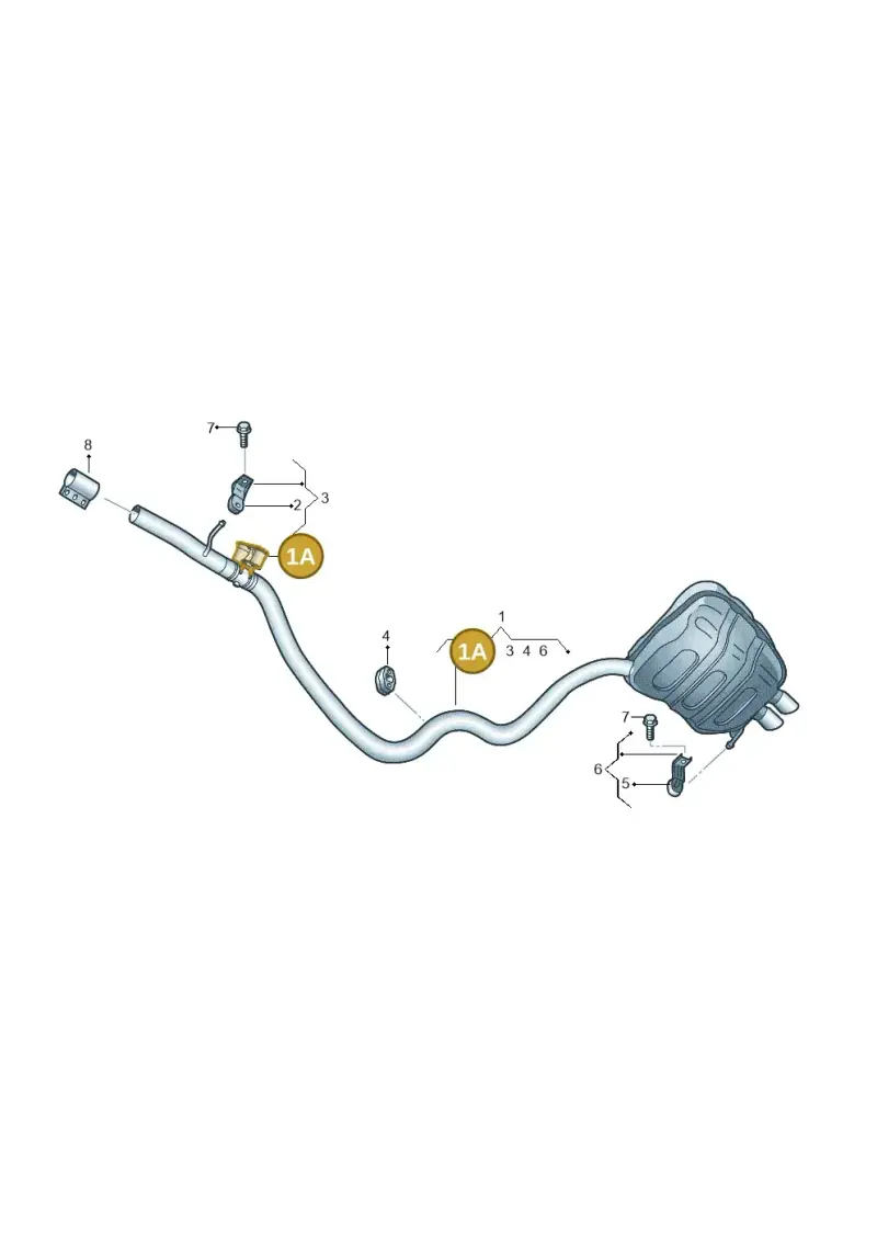 5Q0253692B — SEAT Leon style (2019-) diagram 585253255, position 1A