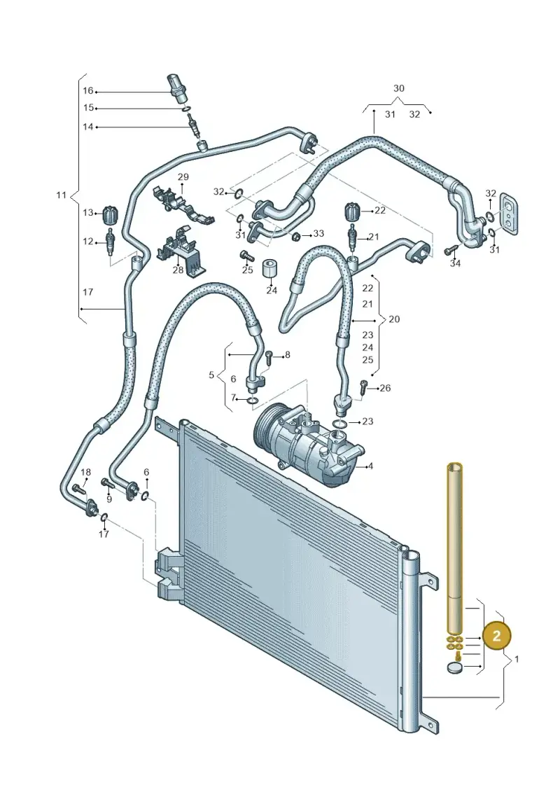 5Q0298403A — SEAT Tarraco FR (2018-2024) diagram 746260400, position 2