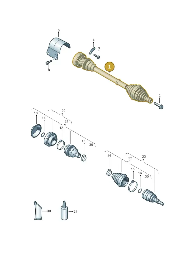 5Q0407272ED — SEAT Leon ST Stylance (2016-2020) diagram 460407380, position 1