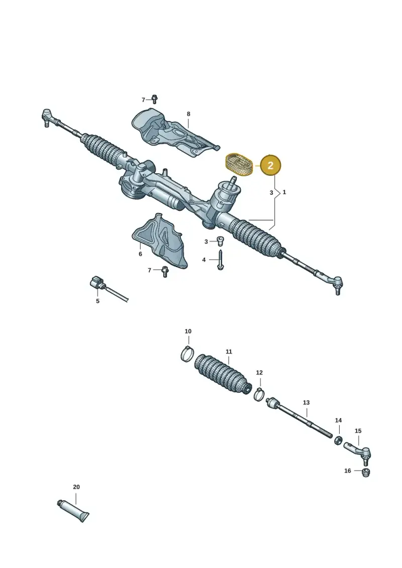 5Q0423187F — SEAT Formentor TSI CUPRA (2020-) diagram 5h0423050, position 2