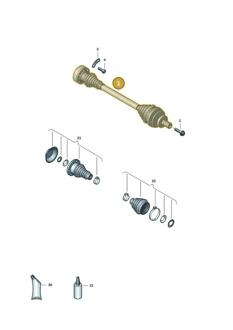 5Q0501203A — SEAT Leon style (2019-) diagram 5h0501010, position 1