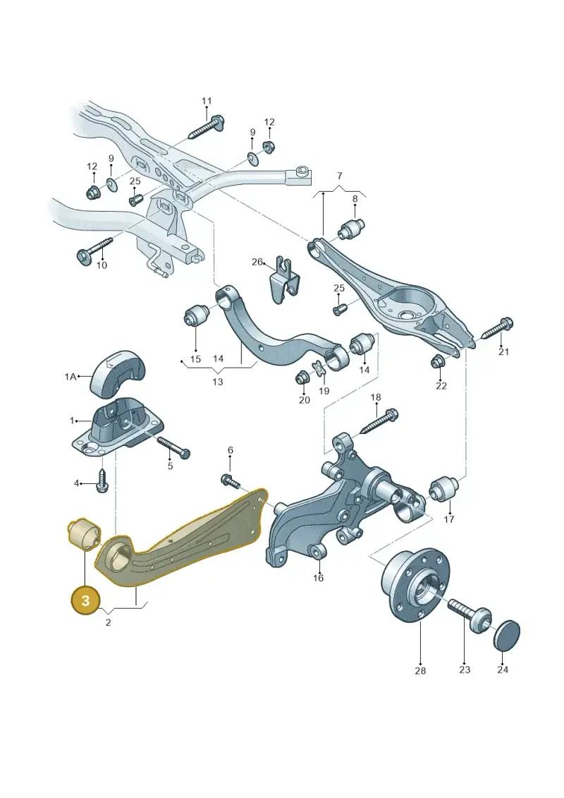 5Q0505541A — SEAT Leon style (2019-) diagram 827505005, position 3