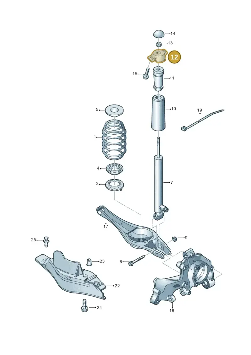 5Q0513353G — SEAT Leon style (2019-) diagram 746511150, position 12