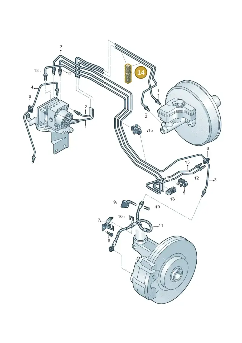 5Q0611797A — SEAT Leon style (2019-) diagram 745611200, position 14