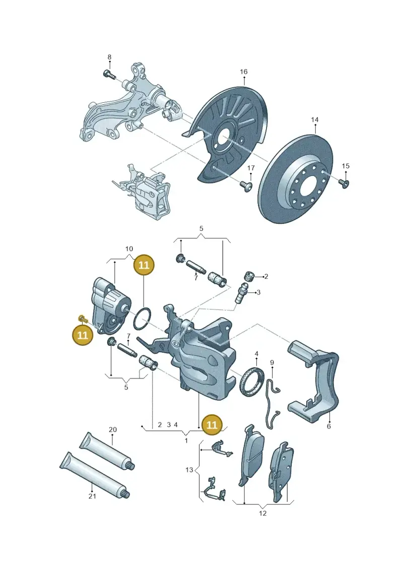 5Q0698365 — SEAT Formentor TSI CUPRA (2020-) diagram 596615600, position 11