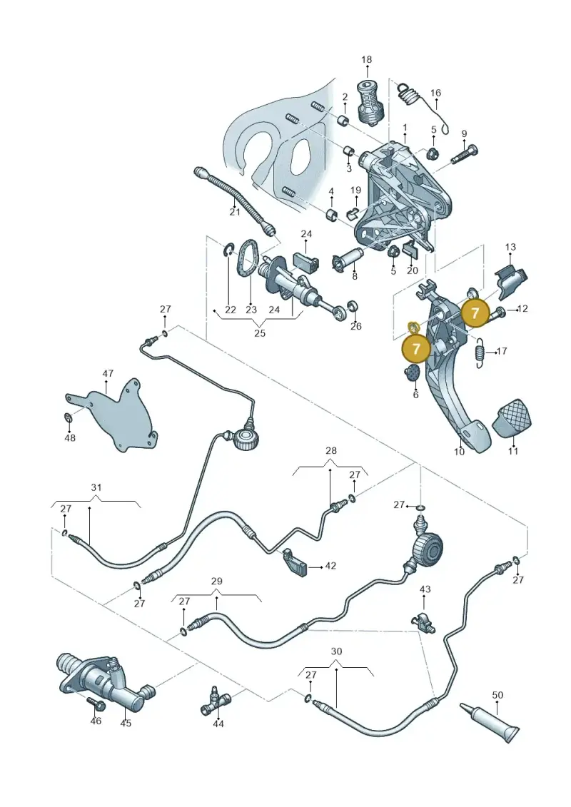 5Q0721359B — SEAT Formentor TSI CUPRA (2020-) diagram 746721250, position 7