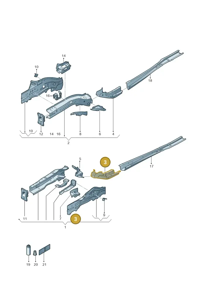 5Q0803209 — SEAT Formentor TSI CUPRA (2020-) diagram 5fn803000, position 3
