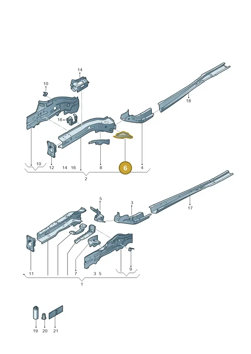 5Q0804426 — SEAT Formentor TSI CUPRA (2020-) diagram 5fn803000, position 6