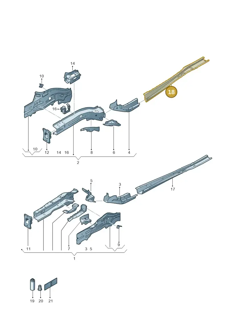 5Q0804456B — SEAT Formentor TSI CUPRA (2020-) diagram 5fn803000, position 18