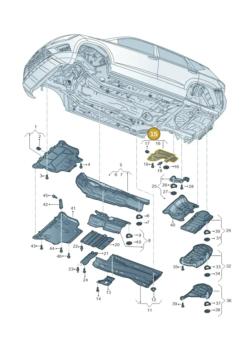 5Q0825206J — SEAT Ateca Style (2016-) diagram 893825000, position 15