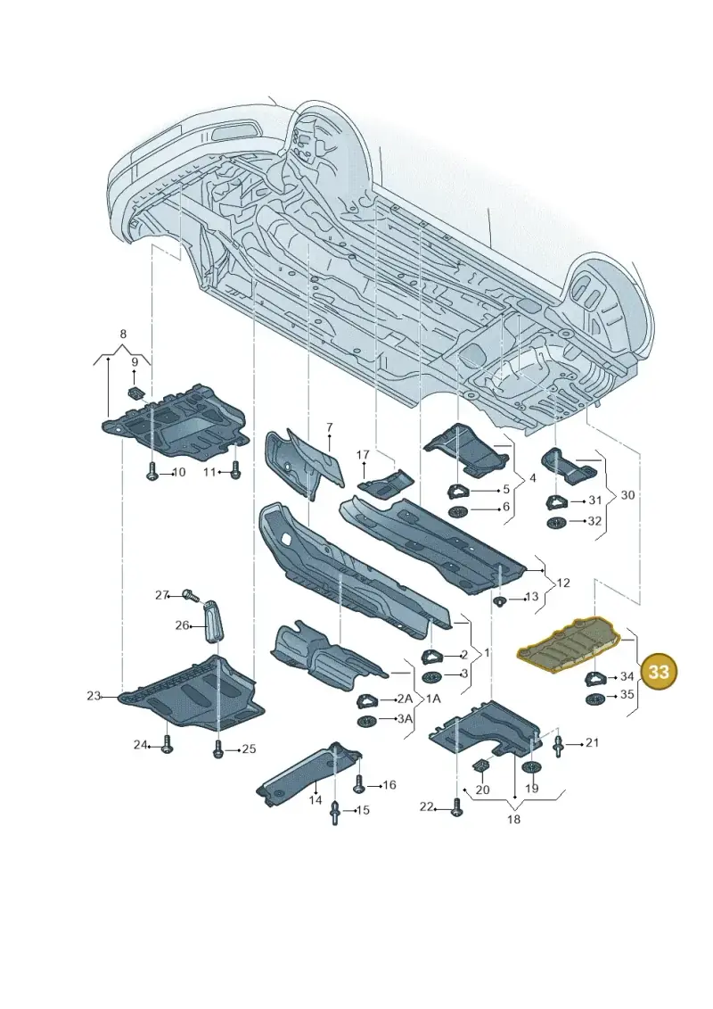 5Q0825701C — SEAT Leon ST Stylance (2012-2016) diagram 754825000, position 33