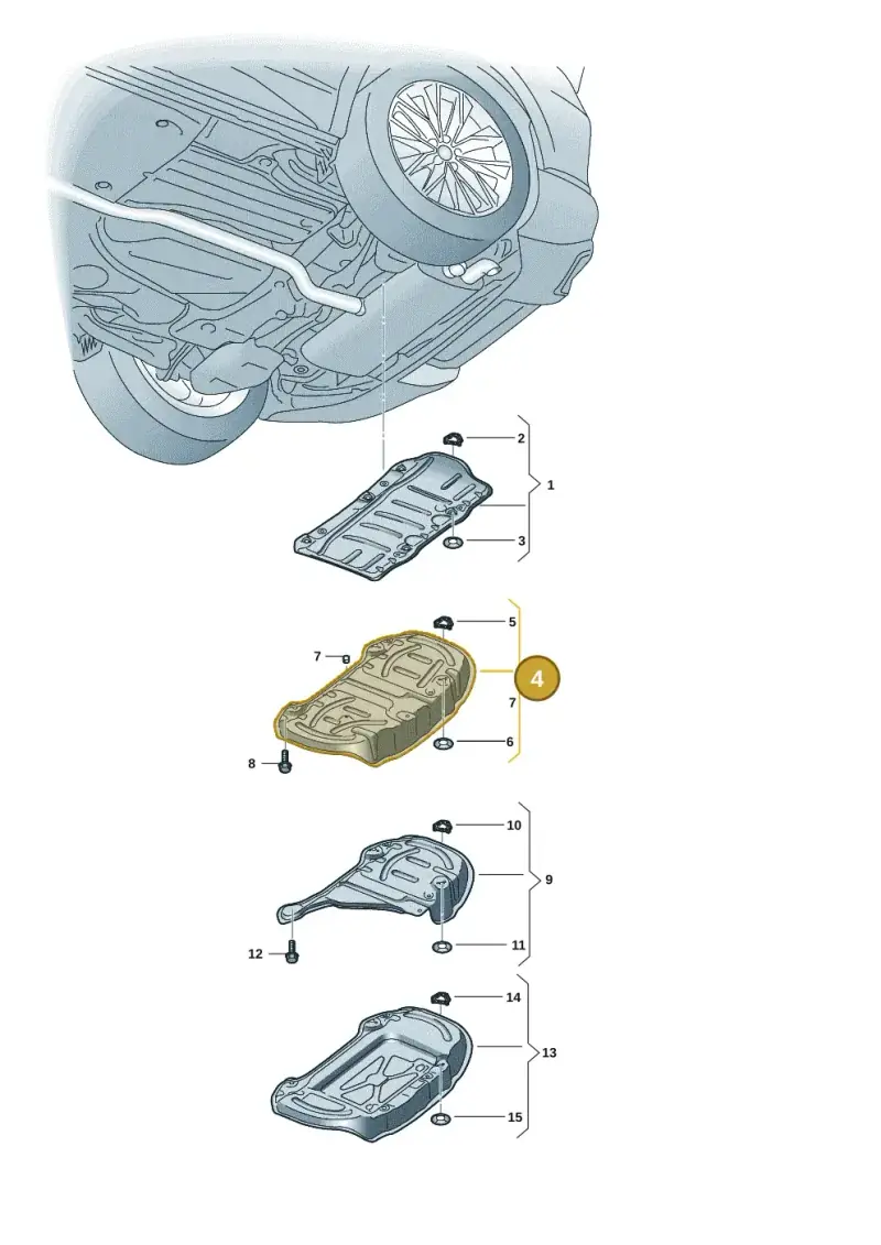 5Q0825701L — SEAT Formentor TSI CUPRA (2020-) diagram 5ff825015, position 4