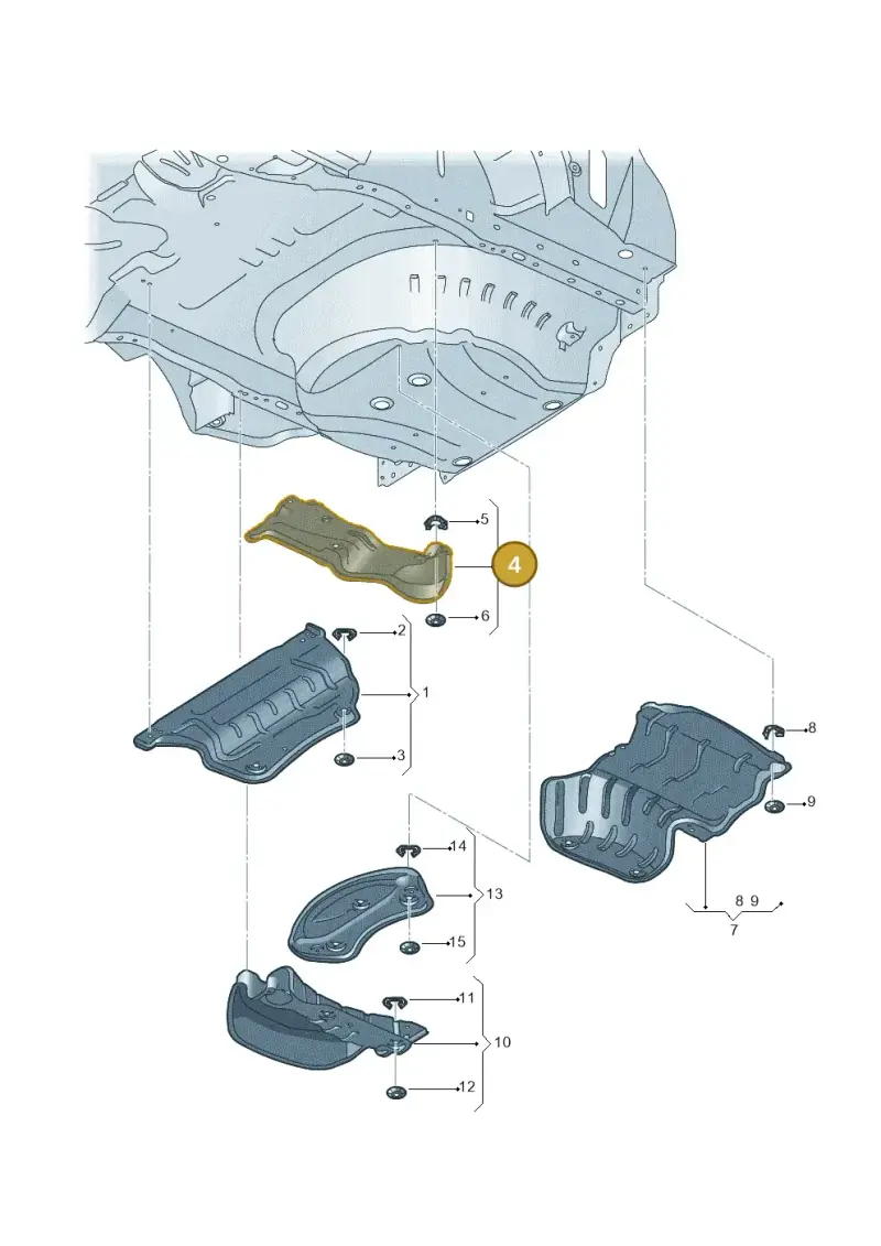 5Q0825756 — SEAT Leon ST Stylance (2016-2020) diagram 754825050, position 4
