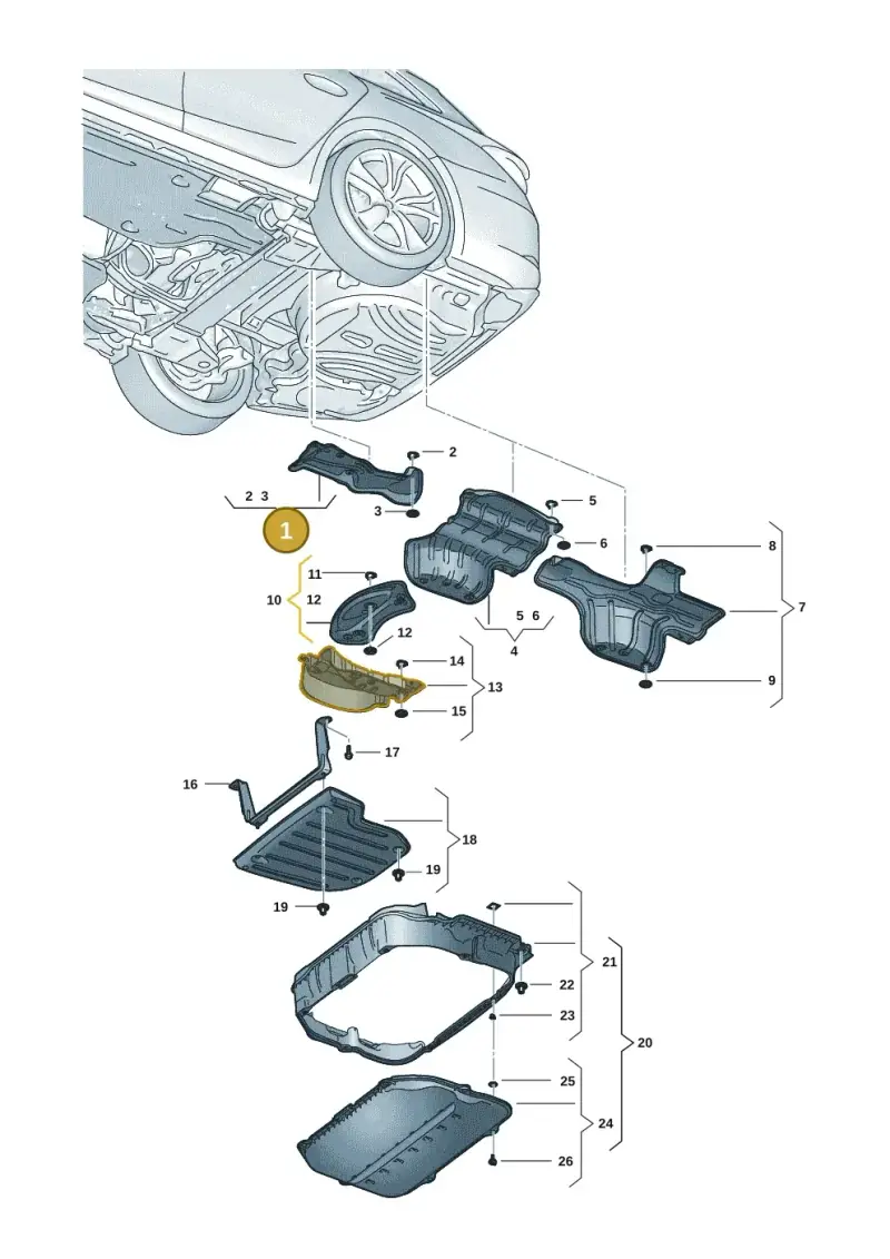5Q0825756 — SEAT Leon style (2019-) diagram 5fn825020, position 1