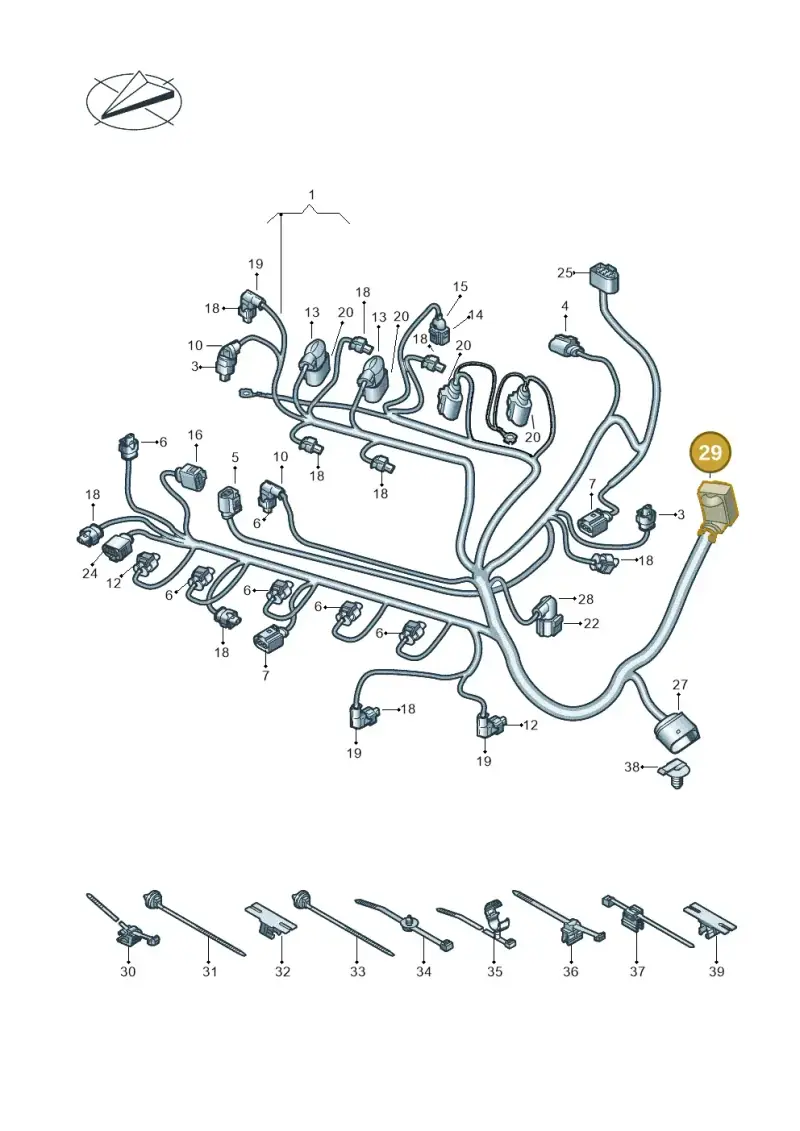 5Q0906379A — SEAT Formentor TSI CUPRA (2020-) diagram 5h0971010, position 29