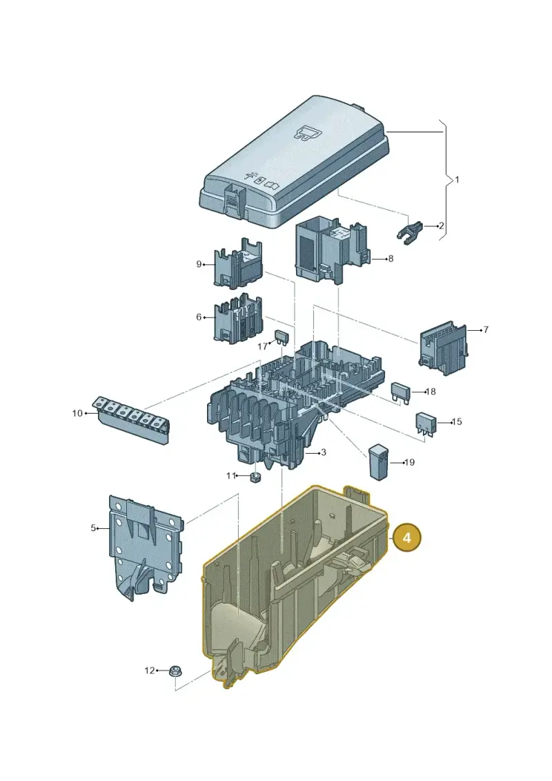 5Q0907361G — SEAT Tarraco FR (2018-2024) diagram 745937200, position 4