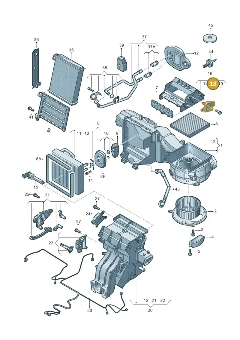 5Q0907511 — SEAT Tarraco FR (2018-2024) diagram 827820100, position 18