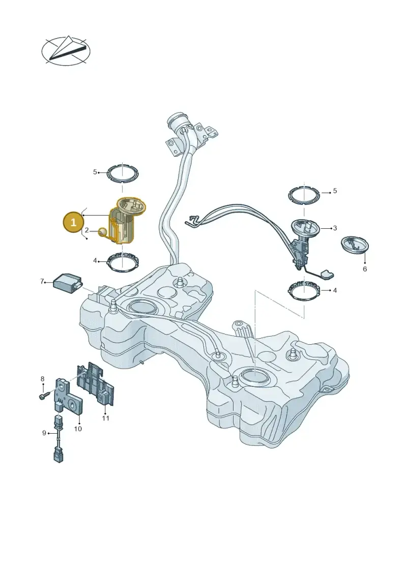5Q0919088AM — SEAT Leon style (2019-) diagram 827919350, position 1