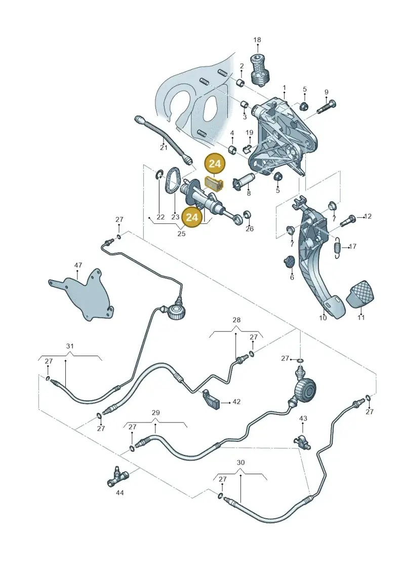 5Q0927810A — SEAT Tarraco FR (2018-2024) diagram 884721250, position 24