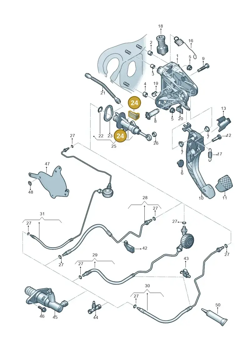 5Q0927810A — SEAT Formentor TSI CUPRA (2020-) diagram 746721250, position 24